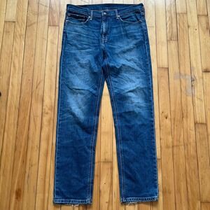 Levi Strauss 541 Regular Fit Blue Wash Denim Jeans Mens Size 34x34